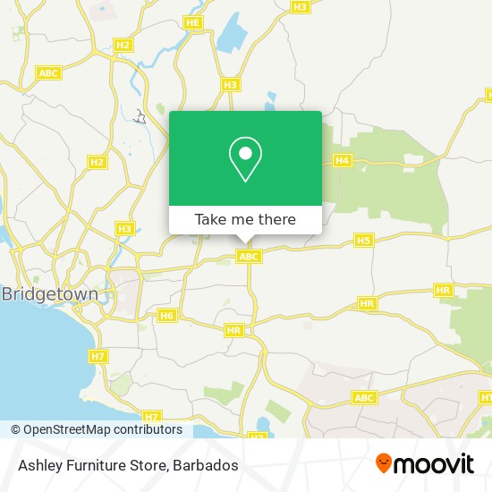 Ashley Furniture Store map