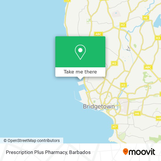 Prescription Plus Pharmacy map