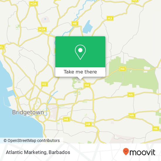 Atlantic Marketing map