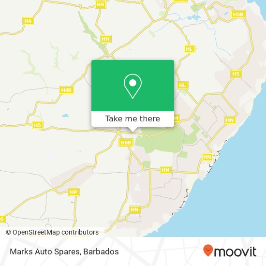Marks Auto Spares map