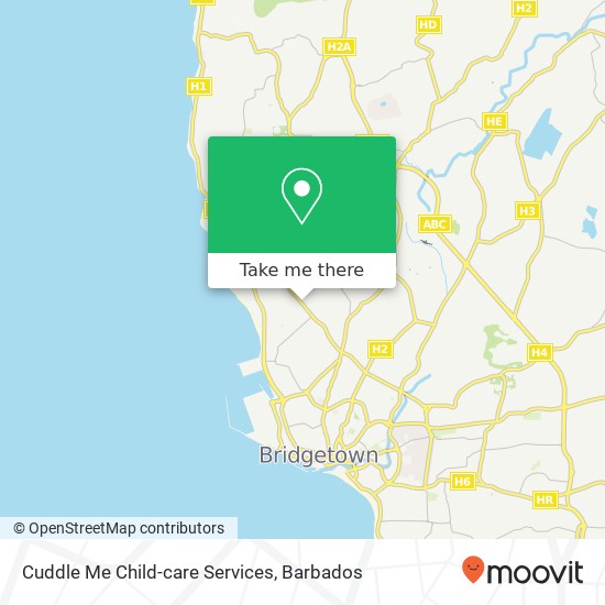 Cuddle Me Child-care Services map