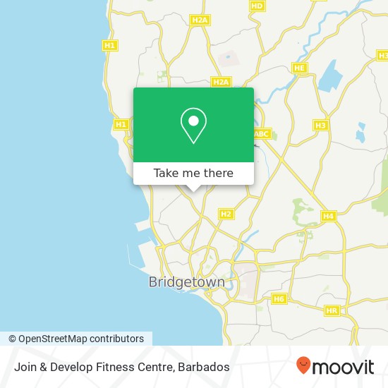 Join & Develop Fitness Centre map