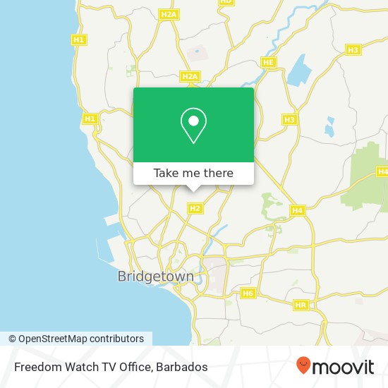 Freedom Watch TV Office map