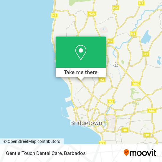 Gentle Touch Dental Care map