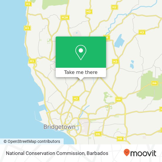 National Conservation Commission map