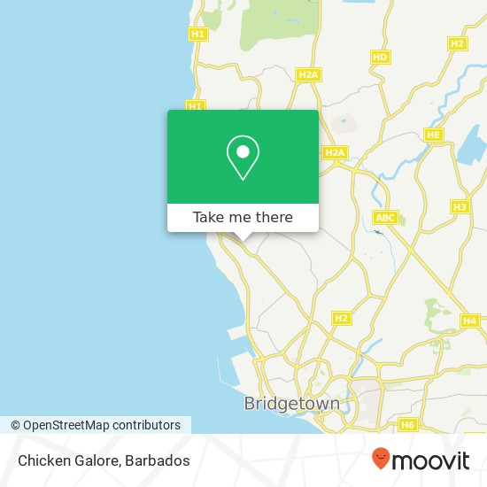 Chicken Galore map