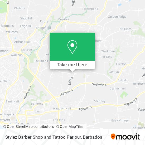 Stylez Barber Shop and Tattoo Parlour map