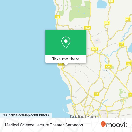Medical Science Lecture Theater map