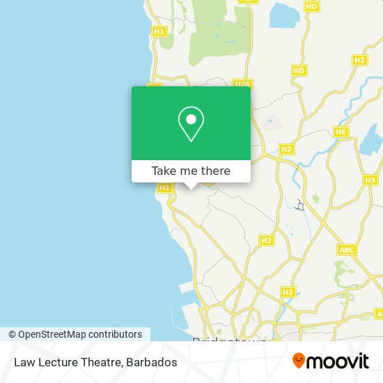 Law Lecture Theatre map