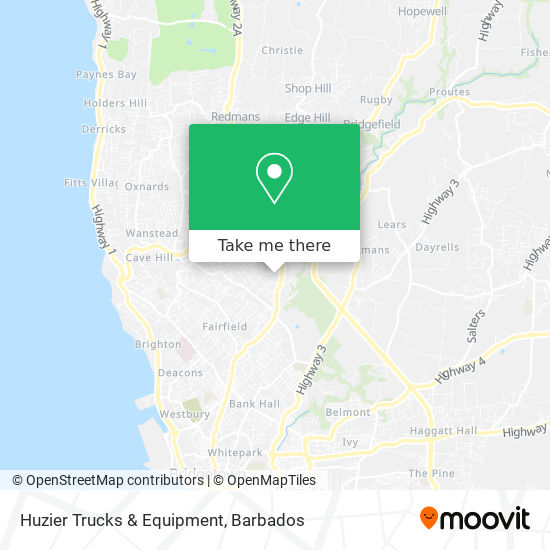 Huzier Trucks & Equipment map