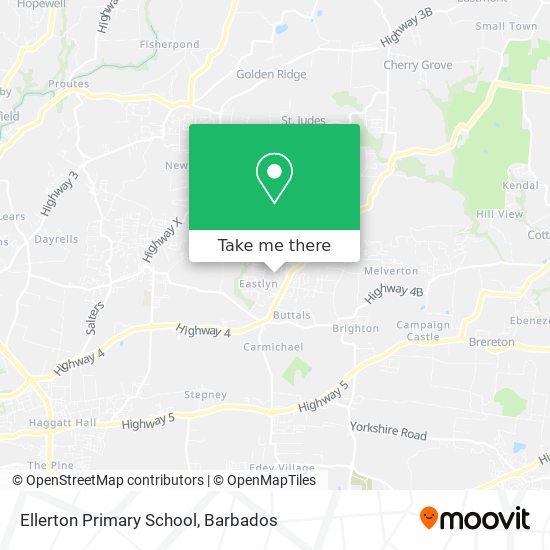 Ellerton Primary School map