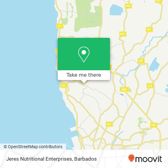 Jeres Nutritional Enterprises map