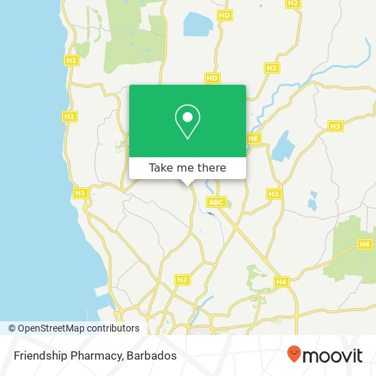 Friendship Pharmacy map