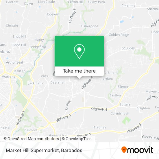 Market Hill Supermarket map