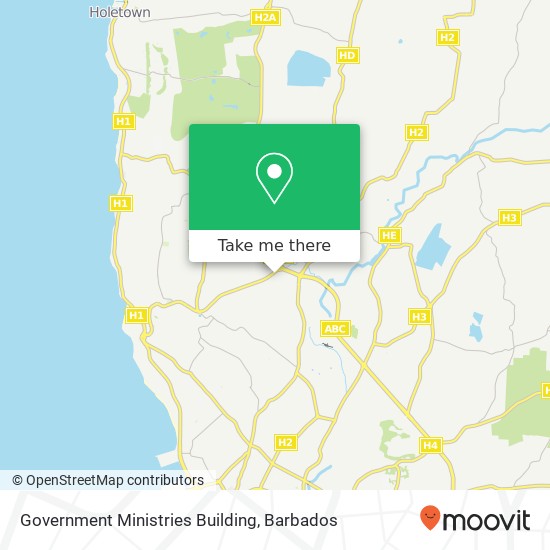 Government Ministries Building map