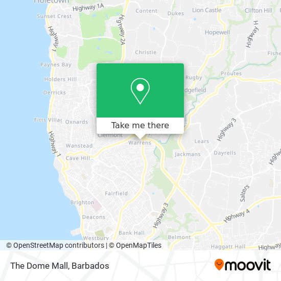 The Dome Mall map