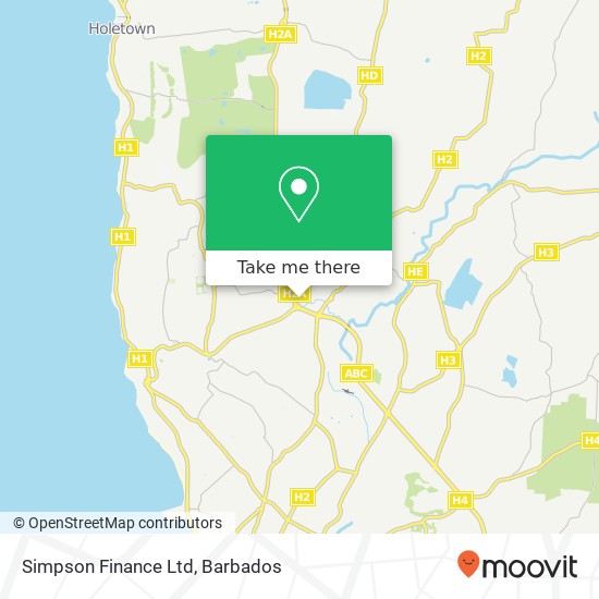 Simpson Finance Ltd map