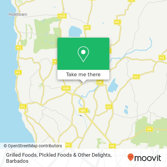 Grilled Foods, PIckled Foods & Other Delights map