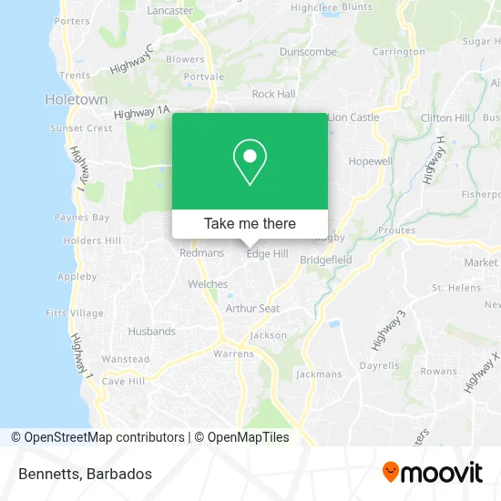 Bennetts map