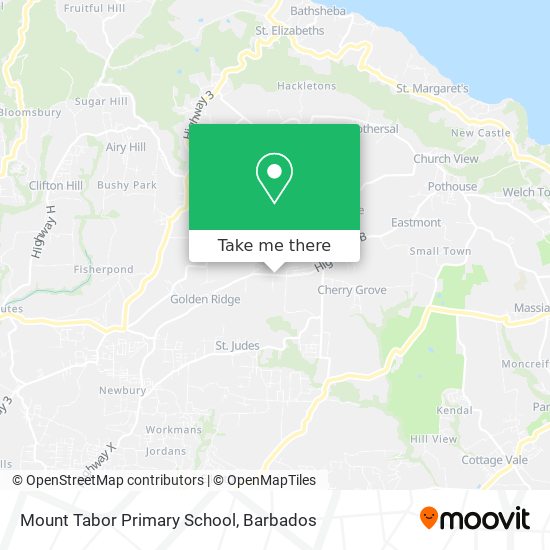 Mount Tabor Primary School map
