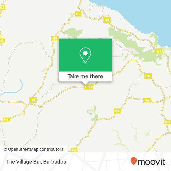 The Village Bar map