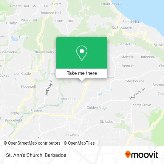 St. Ann's Church map