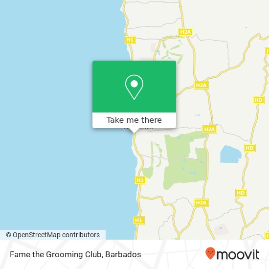 Fame the Grooming Club map