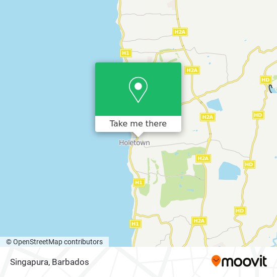 Singapura map