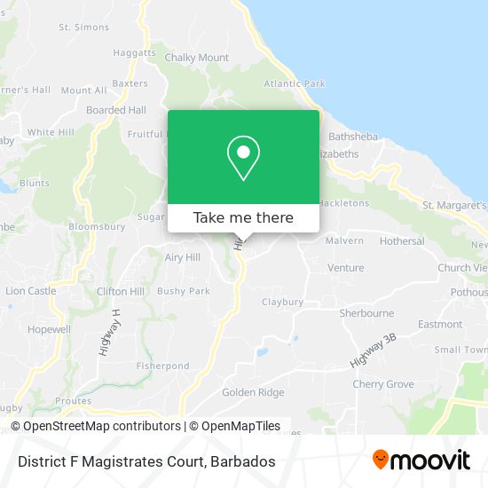 District F Magistrates Court map