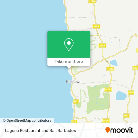 Laguna Restaurant and Bar map