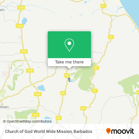 Church of God World Wide Mission map