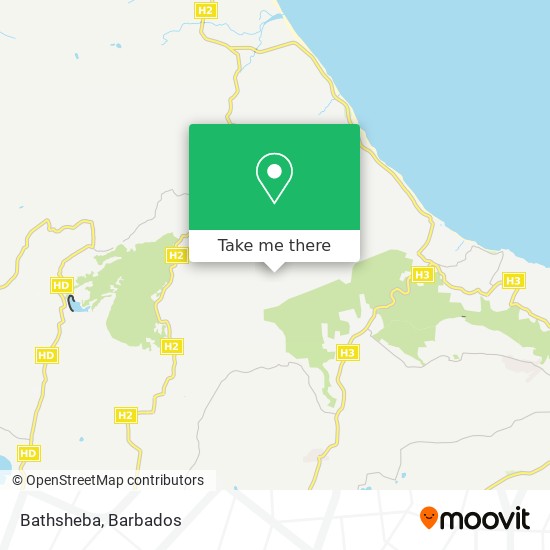 Bathsheba map