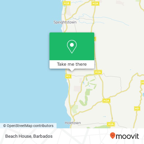 Beach House map