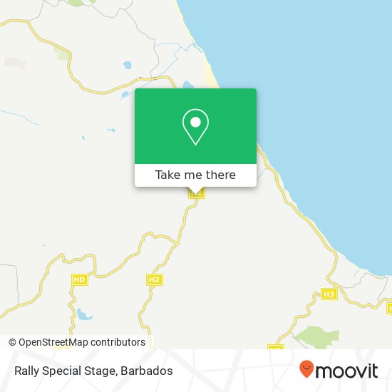 Rally Special Stage map