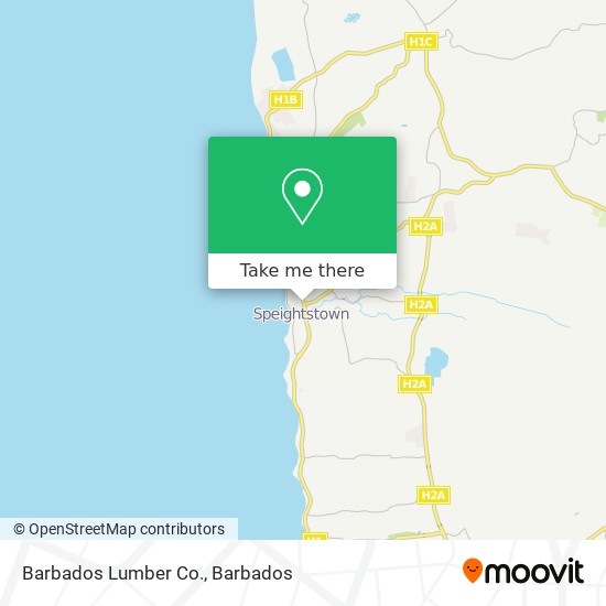 Barbados Lumber Co. map