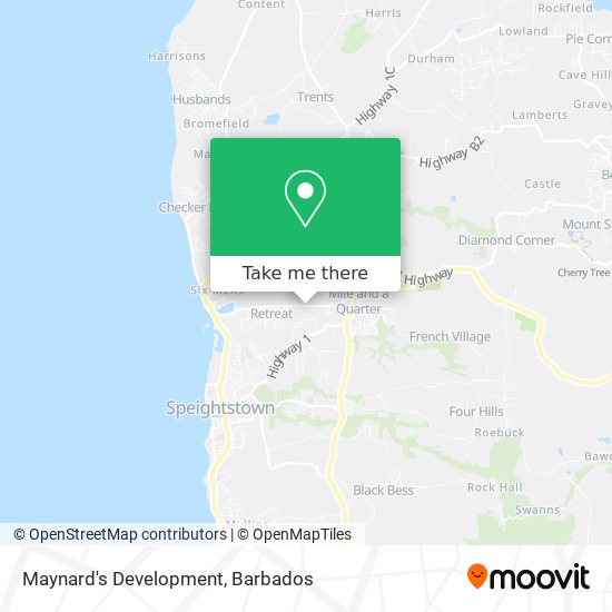 Maynard's Development map