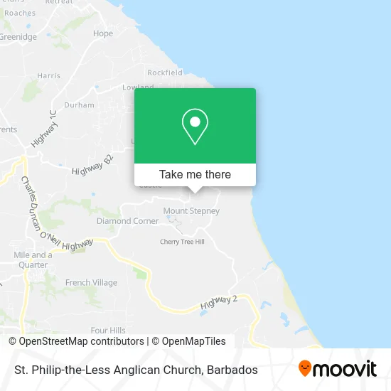 St. Philip-the-Less Anglican Church map