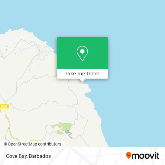 Cove Bay map