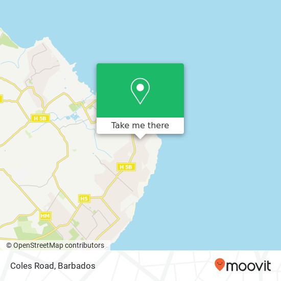 Coles Road map