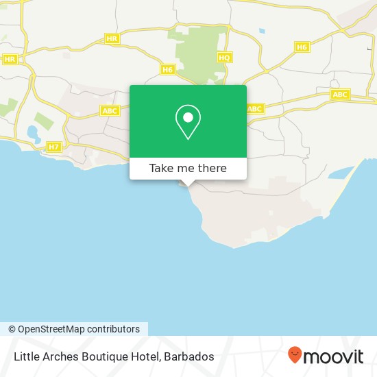 Little Arches Boutique Hotel map