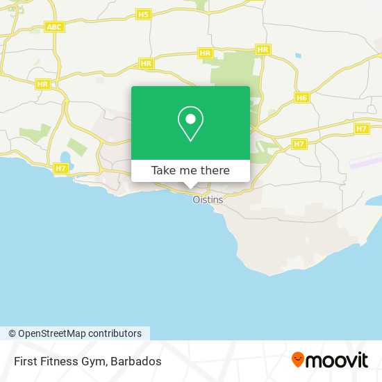 First Fitness Gym map