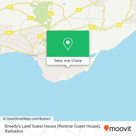 Breedy's Land Guest House (Ronmar Guest House) map