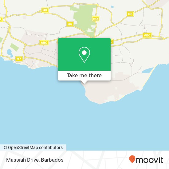 Massiah Drive map
