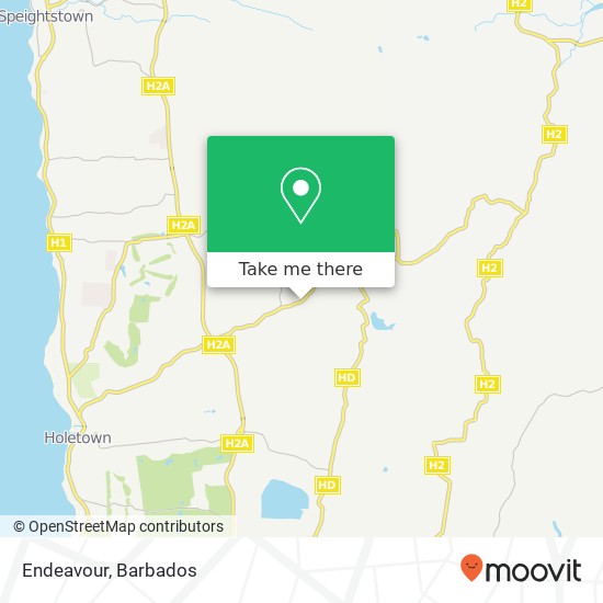 Endeavour map
