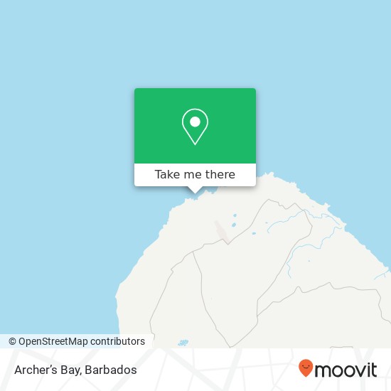 Archer’s Bay map