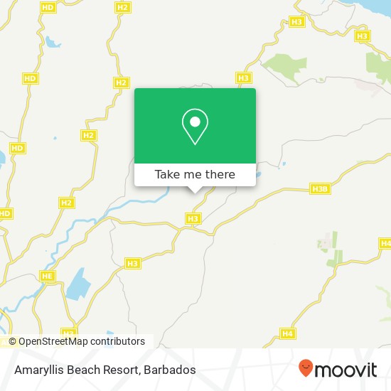 Amaryllis Beach Resort map