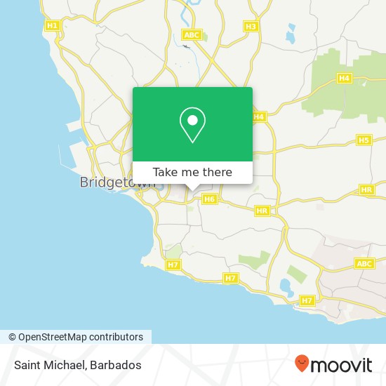 Saint Michael map