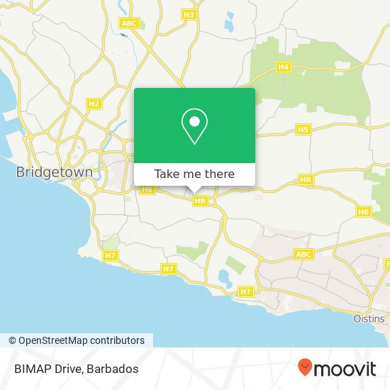BIMAP Drive map