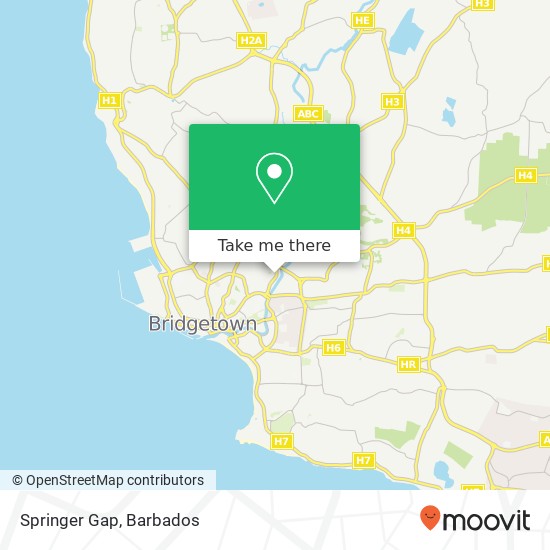 Springer Gap map