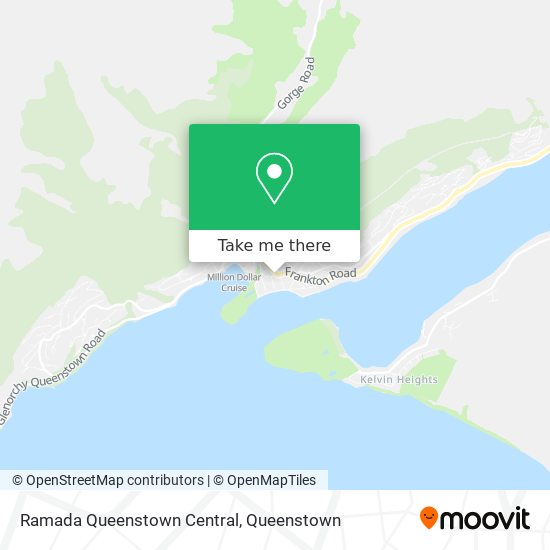 Ramada Queenstown Central map